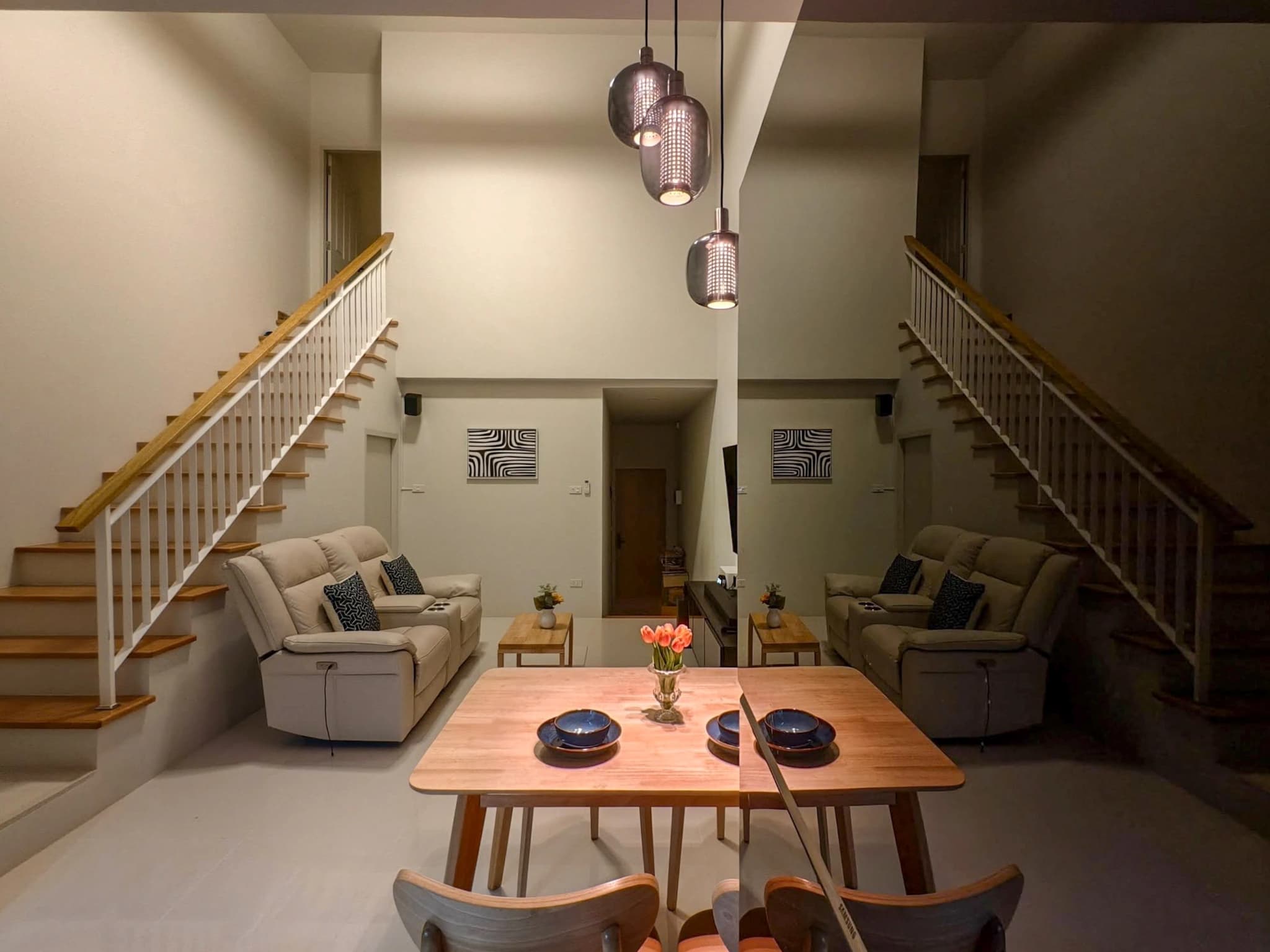 2 bedroom townhouse for rent Modern Life Si Sunthon