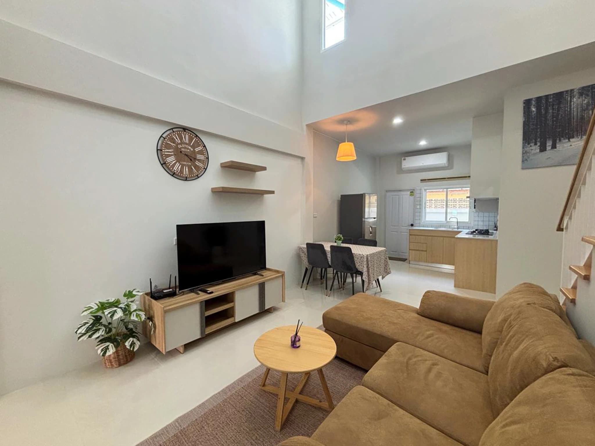 2 bedroom townhouse for rent Modern Life Chalong